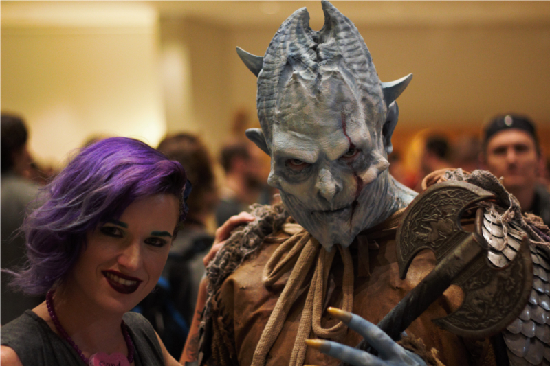 Illustration for article titled Dragon Con Day 1: Cosplayers Create a World Full of Terror and Wonder